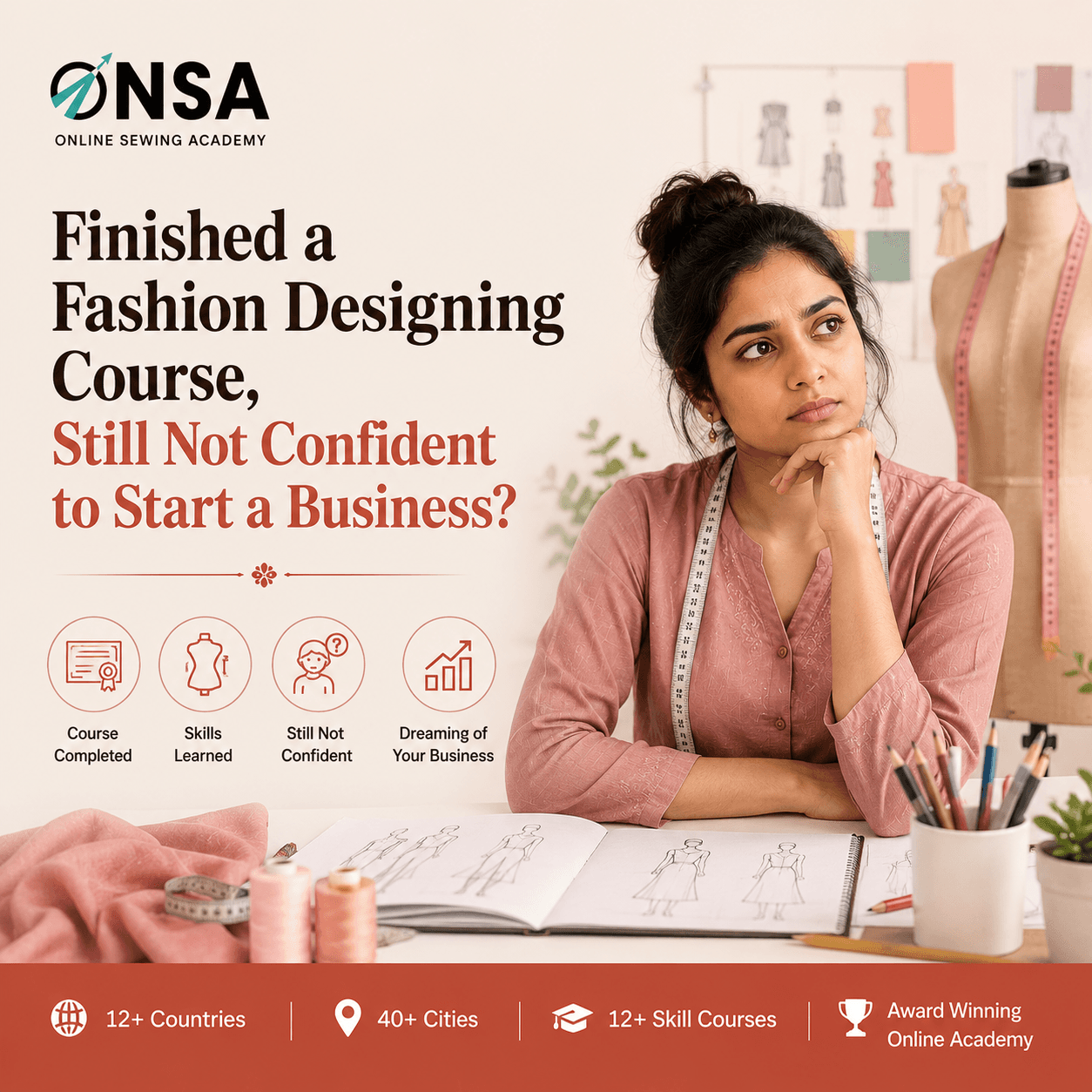 You Completed a Fashion Designing Course — But Can You Actually Make a Dress?