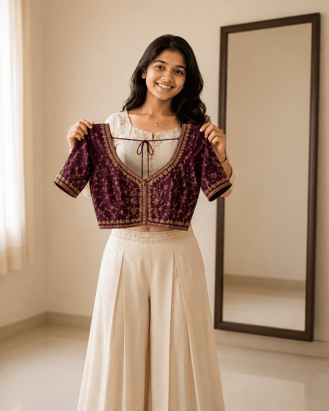 Advanced Tailoring Course — ONSA student stitching a designer garment — photo 1 of 3
