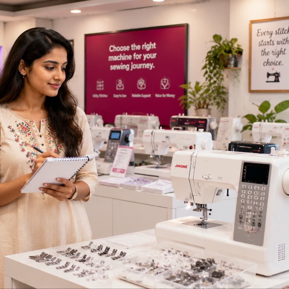 5 Things to Know Before Buying Your First Sewing Machine