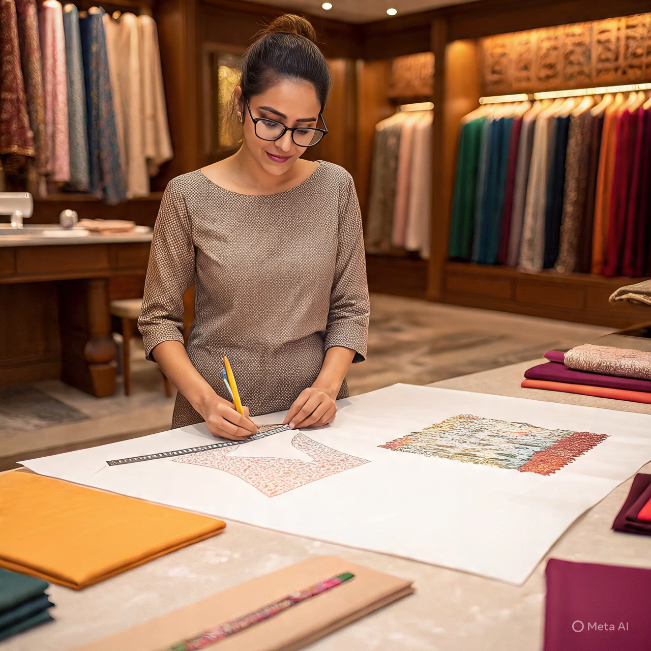 imdian_modern_woman_at_her_boutique_making (2)